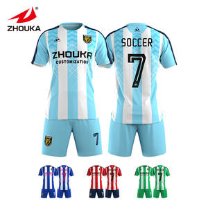 Futbol kıyafeti süblimasyon futbol forması Jersey futbol tişörtü özel Jersey futbol forması futbol forması - Product Image 4