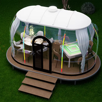 Carpa Burbuja Personalizada de Alta Calidad en Venta, Carpa Iglú Transparente e Impermeable, Carpa Domo