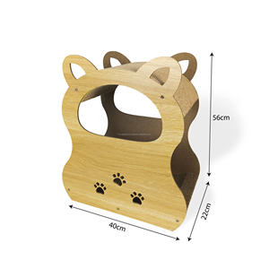 Prix Chat Grattoir Grossiste En Vrac Carton 1kg 1 Niveau Solide Moderne Intérieur Toutes Saisons Avec Jouet En Carton Du Vietnam - Product Image 1