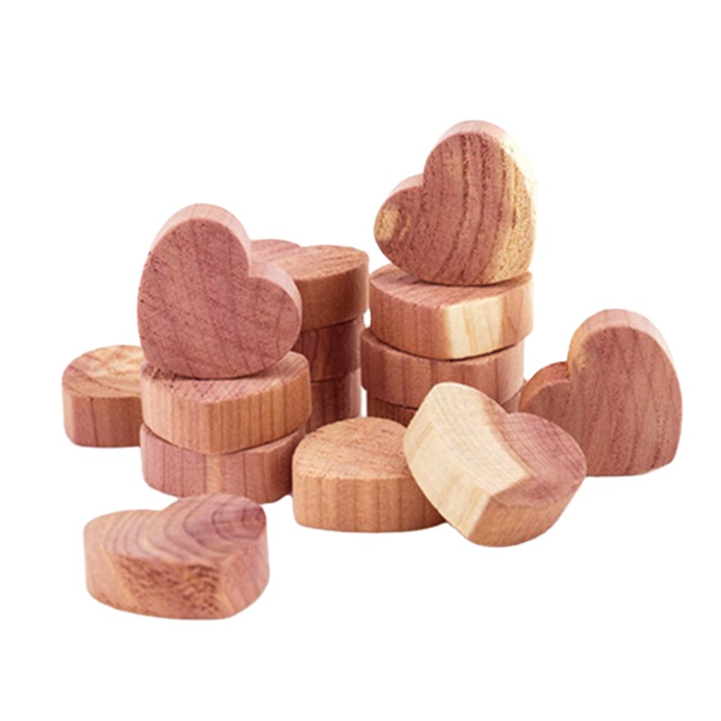 Репеллент для моли, освежитель для шкафа, кедр, против моли, деревянное круглое кольцо с отверстием