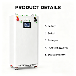 Sistema Completo de Energía Solar de 5kw para el Hogar, Kit MPPT, Paneles Fotovoltaicos, Baterías de Iones de Litio/Plomo-Ácido, Montaje en Balcón T30 - Product Image 5