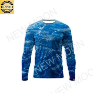 Chemise de pêche personnalisée en sublimation, t-shirt anti-UV pour homme, UPF 50+, chemise de pêche à manches longues pour adulte - Product Image 5