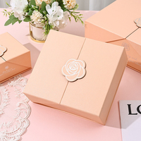 Ensemble de boîtes cadeaux de luxe, boîtes décoratives assorties de plusieurs tailles pour cadeaux de fête, ornements, artisanat, faveurs de mariage