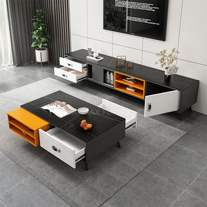 Meuble de maison meuble TV avec tiroirs table basse meuble de rangement TV - Product Image 4