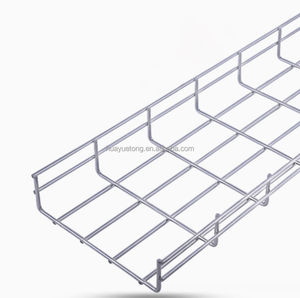 Pour le chemin de câbles de Type <span class=keywords><strong>Cablofil</strong></span> panier d'échelle de câble en métal 50mm et 150mm plateaux de câbles droits en treillis métallique en acier - Product Image 1