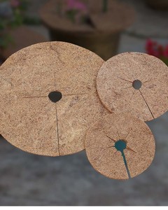 XƠ DỪA mulch vòng bảo vệ cây Mat xơ dừa mulch tự nhiên kiểm soát cỏ dại Thảm cây trồng đĩa dừa mat - Product Image 6