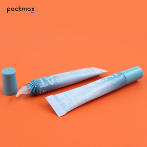 Tube souple personnalisé pour gloss à lèvres 10 ml, tube cosmétique transparent vide pour baume à lèvres, applicateur coudé pour gloss - Product Image 2
