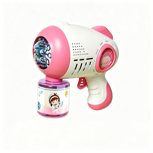 Machine à bulles de savon électrique pour enfants, machine à bulles automatique musicale et lumineuse, jouets d'extérieur pour enfants, cadeau - Product Image 2