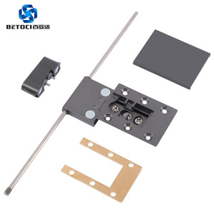 BETOCI Pin-Type Aluminum Frame Hinge 270 Degree Damping Soft Close Heavy Duty Furniture Hinge For Wardrobe Door - Product Image 2