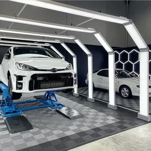 Profluxuryal Shadowless Auto Led Garage Tunnel Light Equipment Wholesale Car Care Woodenom Detailing Workshop Light Ce White AC