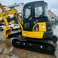 Pelleteuse Komatsu PC55MR d'occasion de 5.2 tonnes à vendre 6 mois de garantie fabriquée au Japon