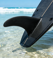 Aileron arrière pour planche de surf gonflable SUP, grande aileron coulissante à insertion marine, détachable, pour plongeur et nageur