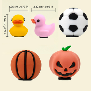 Nouveauté <span class=keywords><strong>Jeux</strong></span> d'enfants mignons PVC dessin animé luxe Panda porte-chaussures animaux de zoo concepteur personnalisé animaux de la ferme breloques de lacet de chaussures - Product Image 6