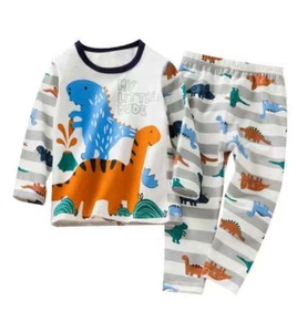 Kids Spiderman Overlord Dinosaur Pattern Sleep Clothes Boys Pajama Sets - Product Image 4