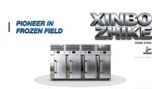 آلة تجميد صناعية سريعة 100 كجم/ساعة، مع ضاغط كوبلاند لخط إنتاج شرائح السلمون والأسماك - Product Image 4