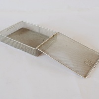 Panier de stérilisation en métal déployé en acier inoxydable 304 sur mesure, fabriqué sur mesure, livraison rapide, bac de rangement pour usage médical et domestique
