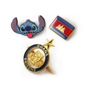 Meilleures ventes 2023 : Badges en métal personnalisés avec logo, épinglettes émaillées, technique de moulage, prix compétitif pour les grossistes - Product Image 2