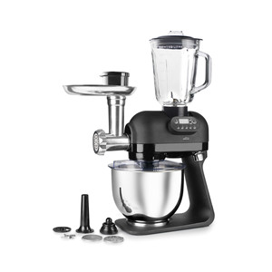 Delicy Impastatrice con ciotola in acciaio inossidabile da 5 litri con frusta e accessori a paletta per impastare e mescolare - Product Image 3