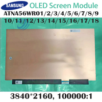 16.0" 60Hz 100000:1,3840*2160 AM-OLED 16:9 400 Cd/m 100% SRGB HDR Modul Layar LCD Laptop Industri ATNA56WR01/2/3/4/5/6/7/8/9