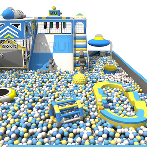 Bán nóng Kết Cấu Thép tùy chỉnh với một bể bóng lớn và thiết bị chơi mềm, sân chơi trong nhà, sân chơi thương mại - Product Image 2