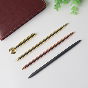 Turquia Promocionais Hotel Table Swivel Desk <span class=keywords><strong>pen</strong></span> Metal Funil Stand <span class=keywords><strong>Pen</strong></span> <span class=keywords><strong>Socket</strong></span> Silver Gold Counter Bank <span class=keywords><strong>Pen</strong></span> com suporte giratório - Product Image 1