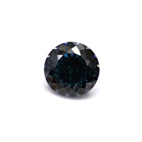 Moissanite de laboratoire Gra VVS avec revêtement de couleur bleu céleste 0,5 ct 3-11 mm, pierres de moissanite en vrac