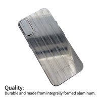 Moule de sublimation 3D en aluminium monocouche pour coque de téléphone rigide et fine en PC, idéal pour Samsung S26 S25 S24 S23