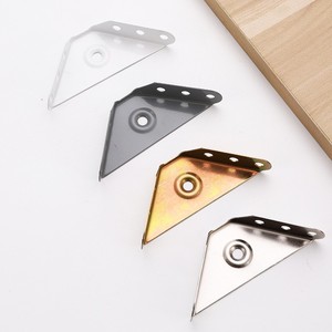 Corner <b>Bracket</b> Cold Rolled Steel 90 Degree L Shape Shelf Support Wardrobe Hardware Accessory - Product Image 2
