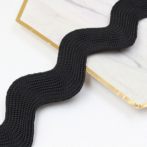 Bán Buôn Chất Lượng Cao Phổ Biến Polyester 25Mm Zigzag Cắt Tỉa Rộng Hơn Rirac Bện Ren Ribbon Trim - Product Image 5