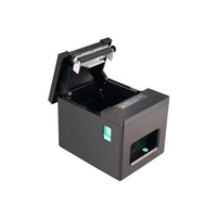 Imprimante thermique POS bon marché de couleur noire de 3 pouces (80 mm) avec coupe-papier automatique