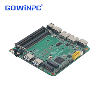 Carte mère embarquée de 12e génération Intel Core I5-1235U I7-1255U Dual GbE 2x Type-C Audio M.2 NVMe PCBA