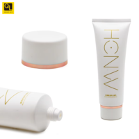 Conception personnalisée 40mm PE Tubes brillants à lèvres Emballage cosmétique pour nettoyant pour le visage Crème solaire Lotion pour le corps pour Essence