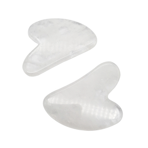 Planche de Gua Sha en forme de coeur en cristal blanc Outil de thérapie de massage Guasha Prévenir <span class=keywords><strong>les</strong></span> <span class=keywords><strong>rides</strong></span> <span class=keywords><strong>pour</strong></span> l'<span class=keywords><strong>acupuncture</strong></span> SPA - Product Image 4