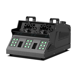 Machine à bulles 1500W avec effet de fumée, 18 LED RGB et DMX512 pour événements scéniques - Product Image 1