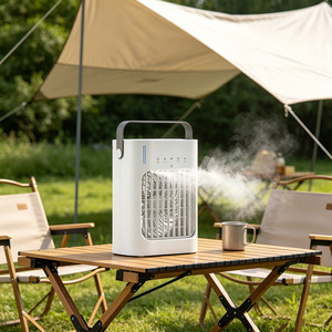 Ventilateur Rafraîchisseur d'<span class=keywords><strong>Air</strong></span> Portable Électrique DC 5V Silencieux pour Bureau, Humidificateur Mini pour Climatisation d'Été, Idéal pour Chaudes Journées - Product Image 6