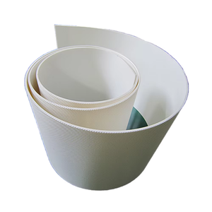 सफेद हीरा पैटर्न कन्वेयर बेल्ट pvc सामग्री कन्वेयर बेल्ट