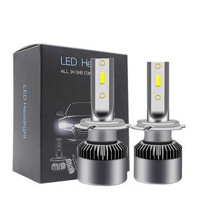 Raych LED phare CSP 8000LM H4 H7 LED H1 H3 H8 H11 LED 3000K 4300K 6000K <span class=keywords><strong>8000K</strong></span> 9005 LED 9006 HB3 <span class=keywords><strong>HB4</strong></span> 881 Voiture Lumière 80W 12V - Product Image 1