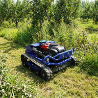 Hochwertiger Kompakter 800mm 18PS RC-Mäher Ferngesteuerter Rasenmäher für Vorstadt-Wohnbereiche zur Hofreinigung und Rasenpflege