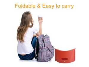 Taburete Plegable Portátil, Mesa Plegable, Mini Taburete de Plástico, Silla de Pesca y <span class=keywords><strong>Camping</strong></span>, Cesta de Almacenamiento <span class=keywords><strong>para</strong></span> Exteriores - Product Image 5