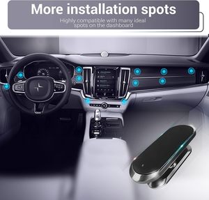 Support de téléphone de voiture de tableau de bord réglable à rotation de 360 degrés - Product Image 5