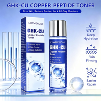 Tonique hydratant puissant et profondément nourrissant à la peptide de cuivre GHK-CU de la marque LYWMENGNI