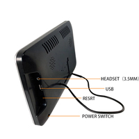 Android 8.1 Sistem Operasi Monitor Mobil, Kursi Belakang TV Layar Sandaran Kepala untuk WIFI Hiburan Belakang 2 + 32G