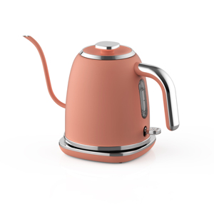 Bouilloire électrique en acier inoxydable de 1,0 L avec élément chauffant dissimulé, en terre cuite, à col de cygne - Product Image 2