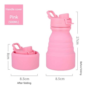 Source Factory Modern Food-grade Stainless Steel Vacuum Leak-proof Collapsible Sports Water Bottle Outdoor Travel Cup - Product Image 4