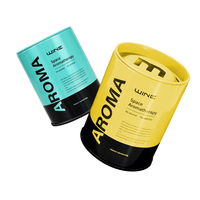 Désodorisant de voiture personnalisé avec logo, gel solide en boîte métallique, parfum intense et longue durée, portable, contrôle des odeurs