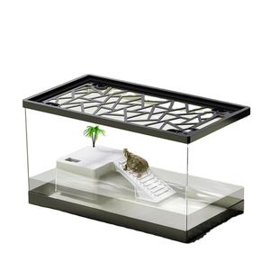 Réservoir de terrarium Reptile avec écran Ventilation Cachette Cave pour <span class=keywords><strong>Dragon</strong></span> barbu Lézard Araignée Hamster Ermite Crabe Tortue Tortue - Product Image 1