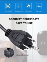 TianTai Vente en gros NEMA 14 50P Mâle NEMA Femelle 4 Prong RV Adaptateur PVC Rallonge Cordon d'alimentation pour un usage extérieur à domicile USA Dortoir