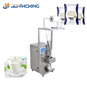 milk liquid and poder water cooking food mustard oil pouch sachets small scale automatic making and packing machine