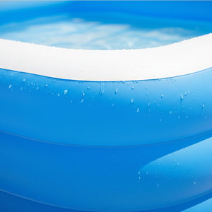 Piscina Inflable de PVC Transparente Azul y Blanca de Tres Niveles, Duradera y de Alta Calidad, para Niños y Adultos, Venta al Por Mayor de Fábrica - Product Image 4