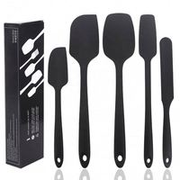 U-Taste Ensemble de spatules et cuillères en silicone 315, résistantes aux hautes températures, sans BPA, spatule flexible en caoutchouc, lavables au lave-vaisselle, pour la cuisson et le mélange